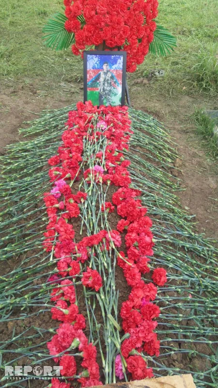 Azərbaycan ordusunun şəhid olan əsgəri Lerikdə dəfn olunub - FOTO