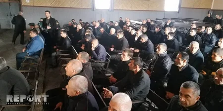 Əfv sərəncamı 6 saylı cəzaçəkmə müəssisəsində də icra olunub - FOTO