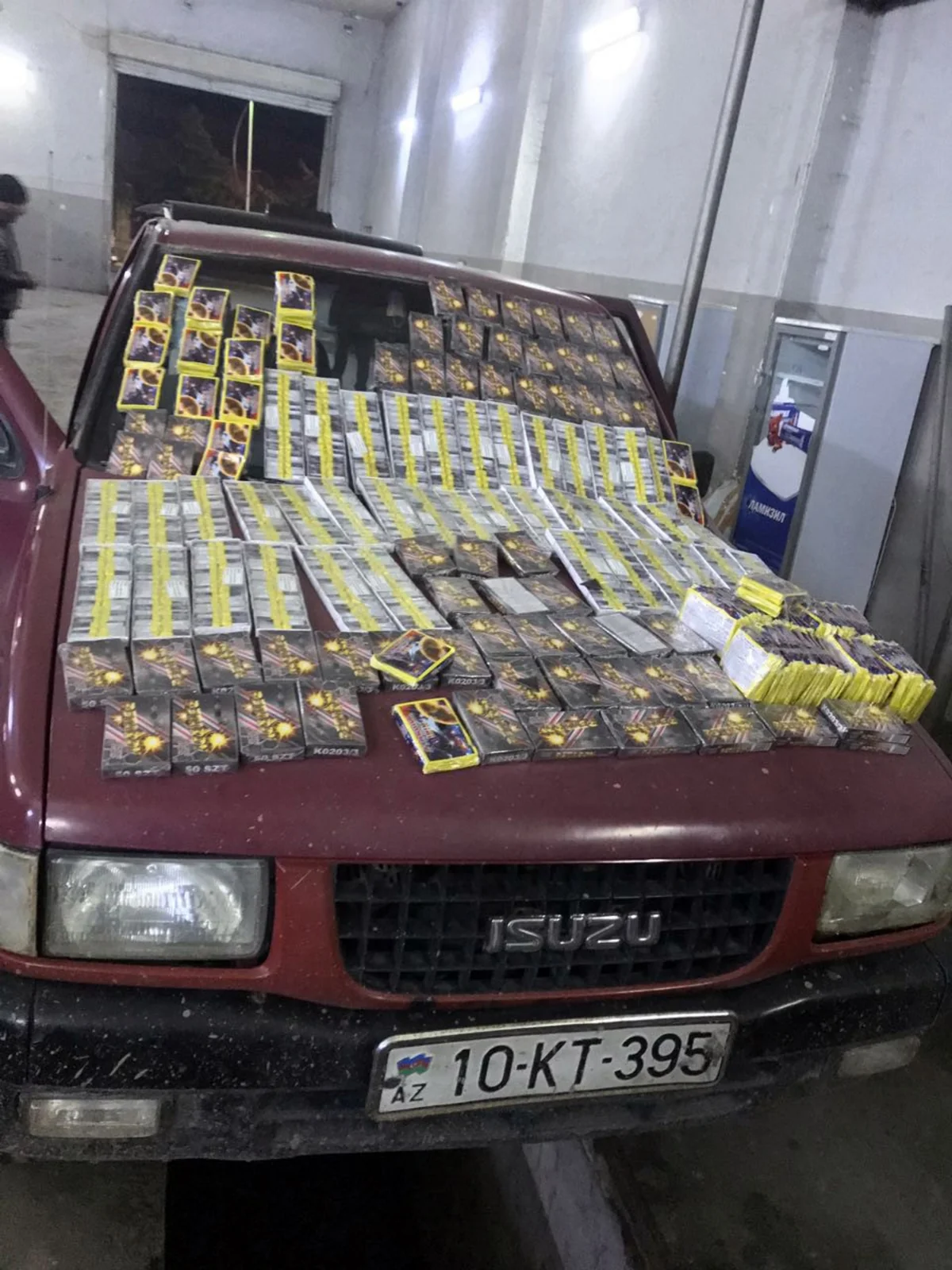 Gürcüstandan ölkəyə pirotexniki vasitələrin gətirilməsinin qarşısı alınıb