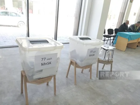 Füzulidə 77 saylı seçki məntəqəsində 760-dan çox sakin səs verib