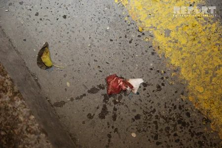 Bakıda sürücü maşını qadına yol verən avtomobilə çırpıb, piyada yaralanıb - FOTO - VİDEO - YENİLƏNİB