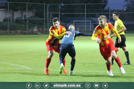 Incident takes place in match led by Azerbaijani referees in Antalya