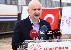 Türkiyəli nazir Bakı-Tbilisi-Qars dəmiryolu xəttinin əhəmiyyətindən danışıb