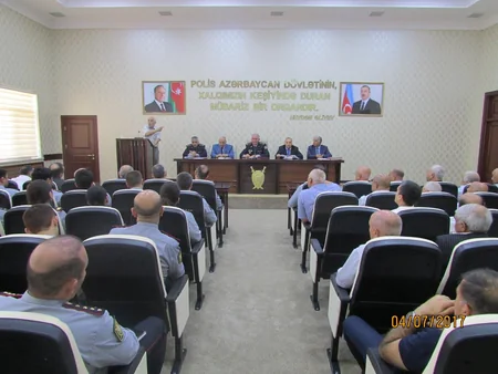 Xətai Rayon Polis İdarəsinin rəisinə “Əliağa Şıxlinski” medalı təqdim olunub