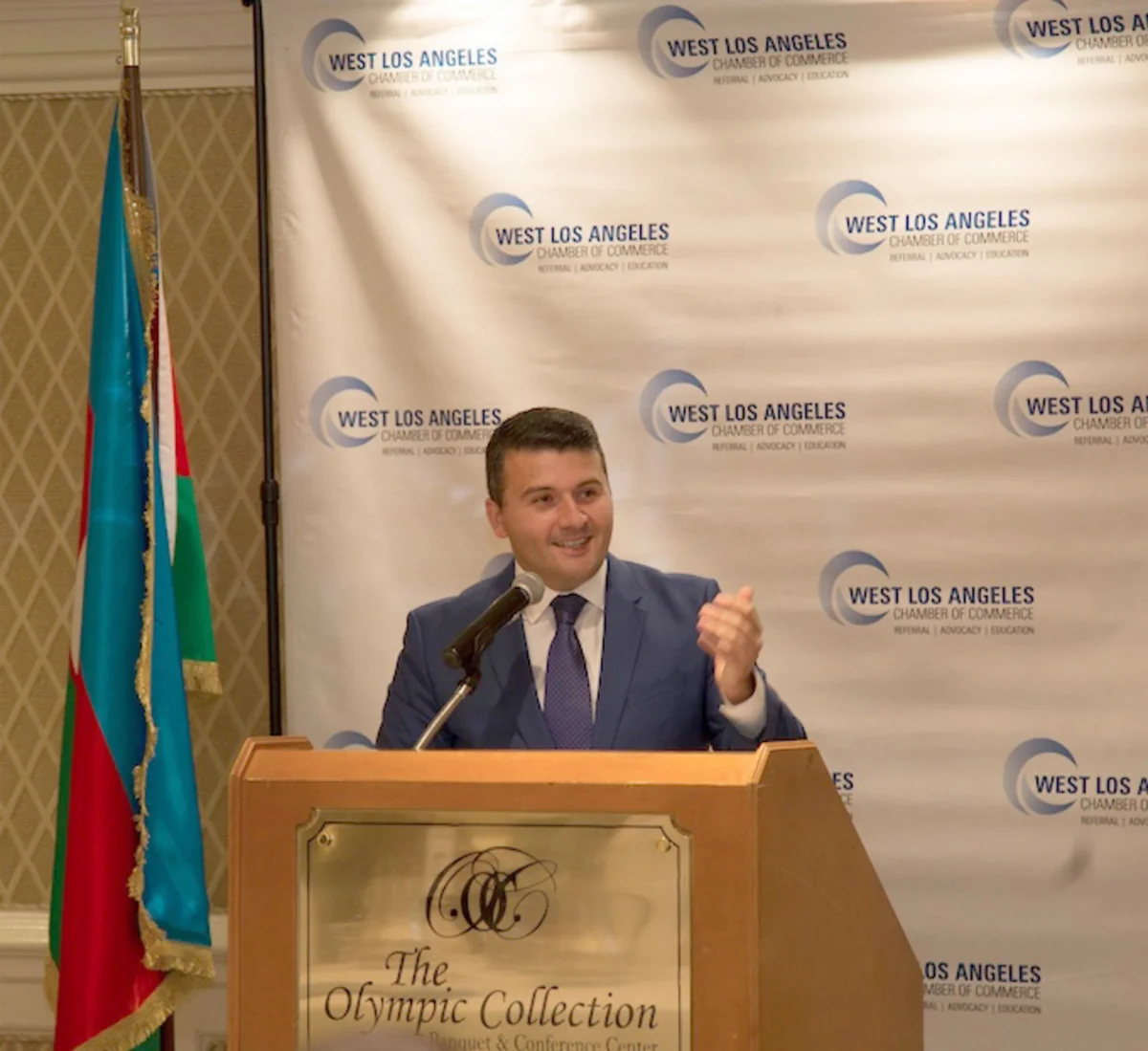 Azerbaijan's Consul General addresses West Los Angeles Chamber of Commerce