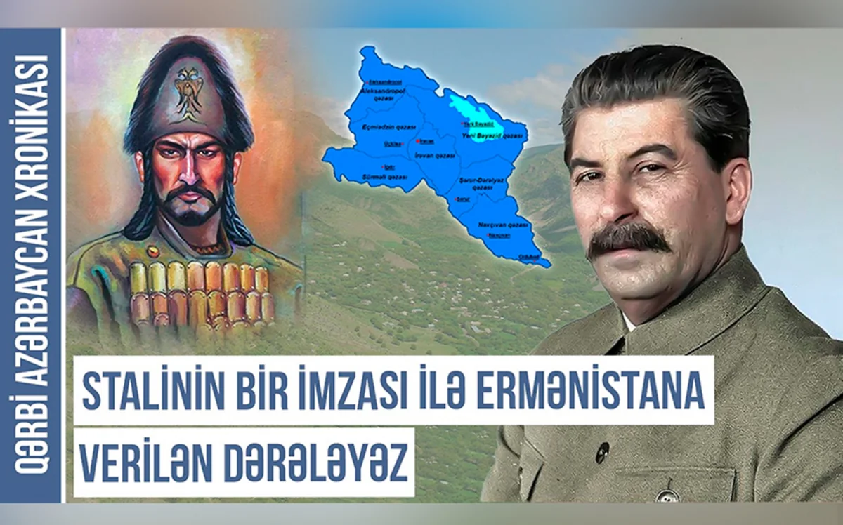 Ermənilərin Dərələyəz mahalına köçürülməsinin sirri - Qərbi Azərbaycan Xronikası 