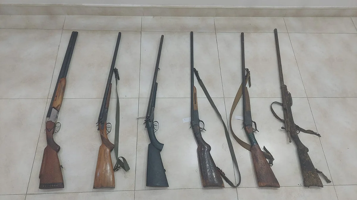 Ağcabədi polisləri tərəfindən 6 silah götürülüb