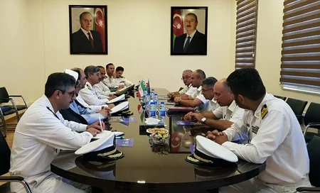 Azərbaycan HDQ-nin qərargahında Qazaxıstan və İran nümayəndə heyətləri ilə görüşlər keçirilib