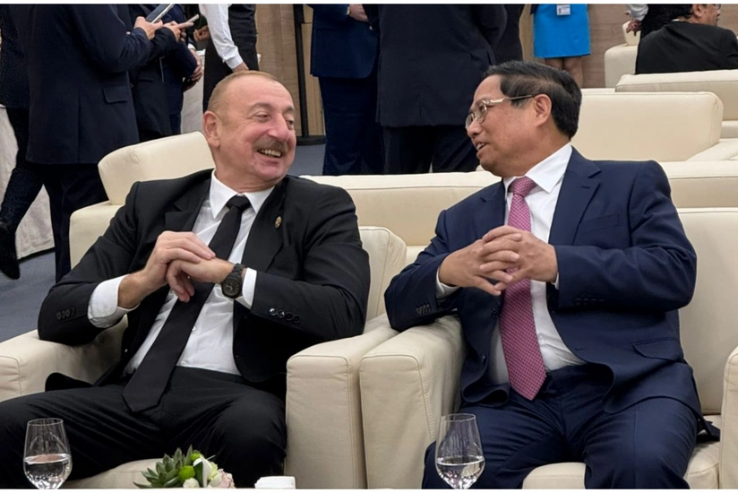 Azərbaycan Prezidenti Kazanda Vyetnamın Baş naziri ilə fikir mübadiləsi aparıb