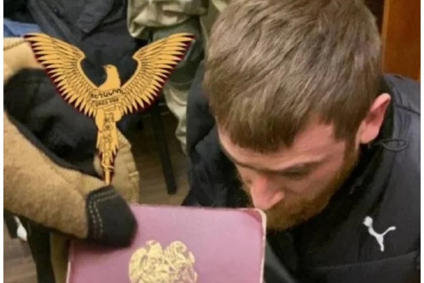 Tutulan Ermənistan vətəndaşı ukraynalılara qarşı talançılıqla məşğul olub