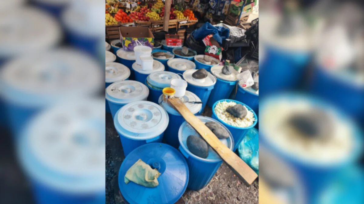 Bərdədə bazarda yoxlama keçirilib, inzibati protokol tərtib edilib