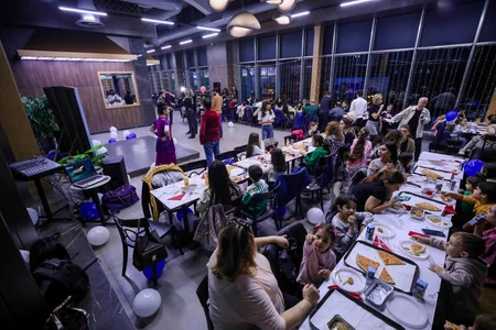 CinemaPlus Bakıxanov Mall-da uşaqlar üçün bayram şənliyi keçirib