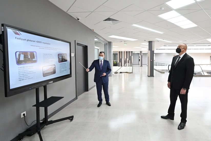 Prezident Bakıda 4 saylı DOST mərkəzinin açılışında iştirak edib - YENİLƏNİB