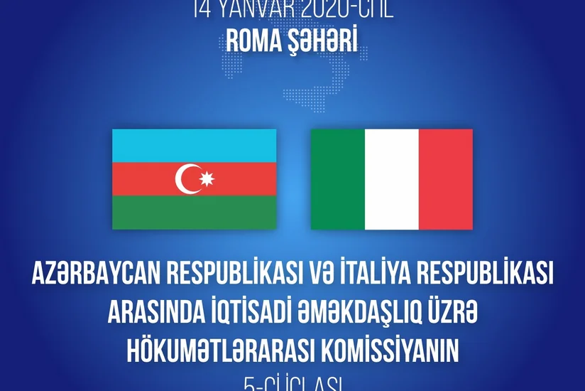 Azərbaycan-İtaliya Hökumətlərarası Komissiyasının iclası keçiriləcək