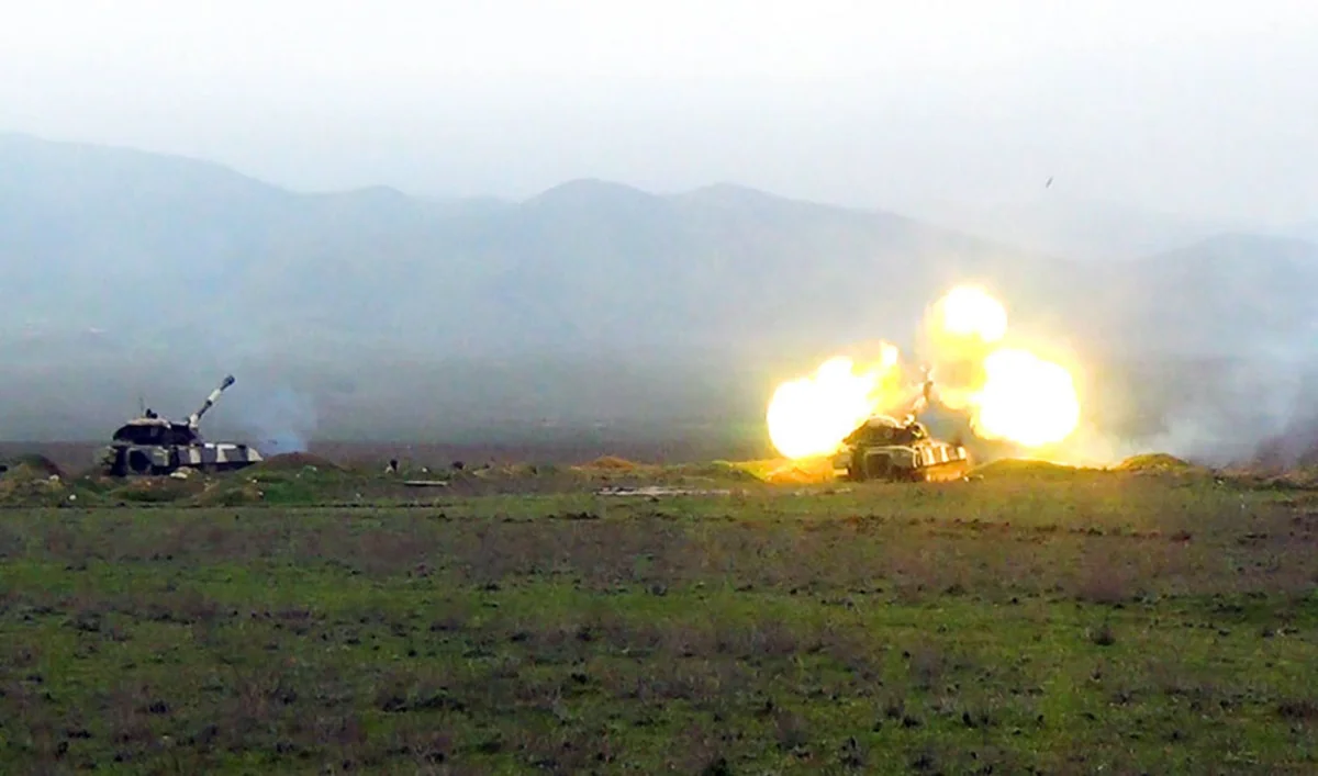 Rocket and artillery units launch live-fire exercises - VIDEO