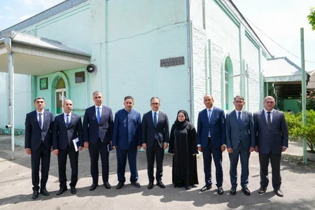 Ramin Məmmədov Qazaxda yerləşən dini ibadətgahların fəaliyyəti ilə tanış olub