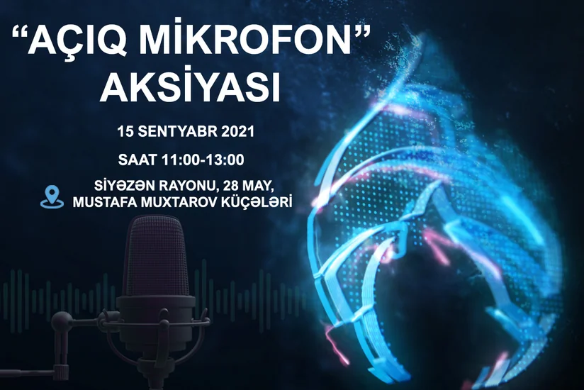 “Azəriqaz”ın növbəti “Açıq mikrofon” aksiyası Siyəzəndə təşkil olunacaq