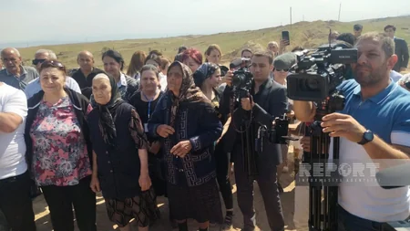 Глава организации Корни мира побывала в селе Абдуррахманлы Физулинского района