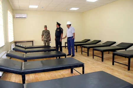 В одной из воинских частей состоялось открытие нового здания караульного помещения