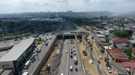 Paytaxtın girişində aparılan işlər yekunlaşmaq üzrədir