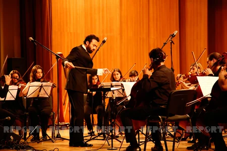 Tbilisidə azərbaycanlı dirijorun rəhbərliyi ilə konsert keçirilib