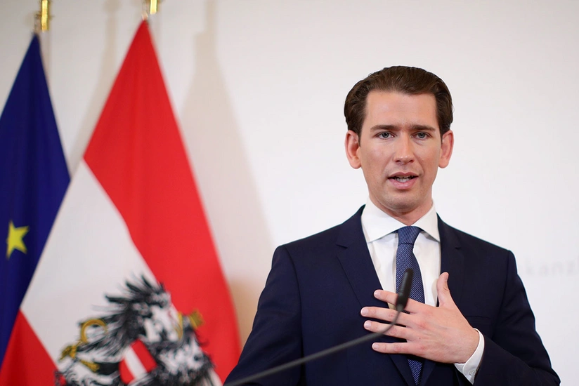 Канцлер Австрии впервые станет отцом