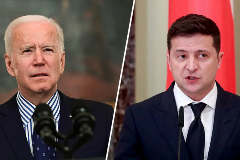US, Ukraine presidents discuss sanctions against Russia