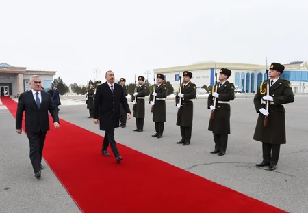 President Ilham Aliyev completes Nakhchivan visit