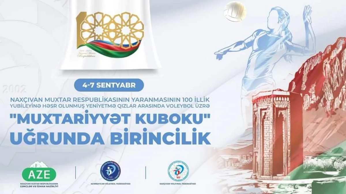 Voleybol üzrə Muxtariyyət kuboku uğrunda birincilik keçiriləcək