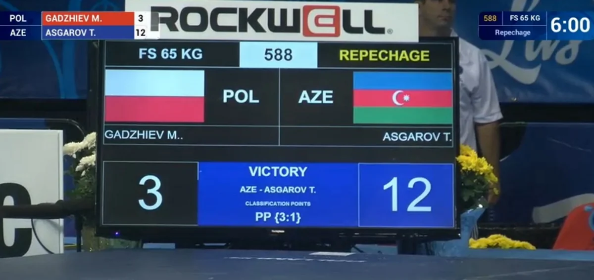 Azərbaycan ​güləşçisi Dünya çempionatında bürünc medal qazanıb - YENİLƏNİB