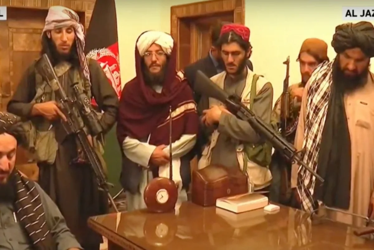 “Taliban” hərəkatının üzvləri prezident sarayında