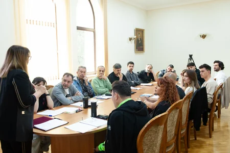 Dövlət Akademik Milli Dram Teatrında İblis və... tamaşasının məşqlərinə başlanılıb 