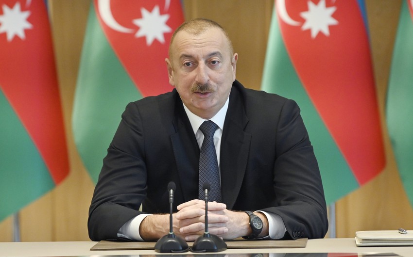 Prezident: Keçmiş Minsk qrupunun hansısa həmsədri müharibədən sonrakı dövrdə tərəf tutmayıb, yalnız Fransa tutub