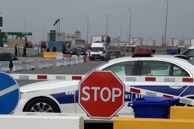 Rayon qeydiyyatlı sərnişini Bakıya gətirən sürücü həbs edildi