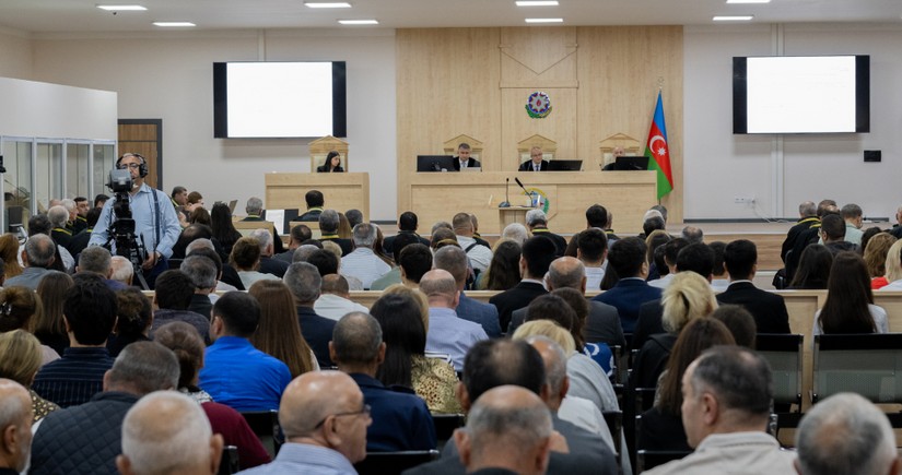 В Баку прошло очередное судебное заседание по делу обвиняемых в военных преступлениях против Азербайджана