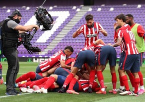 Atletiko 11-ci dəfə İspaniya çempionu oldu