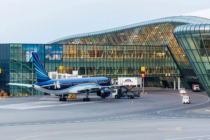 Heydər Əliyev Beynəlxalq Aeroportunda tranzit daşımaları 2 dəfədən çox artıb