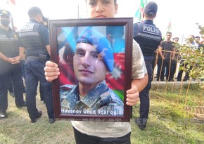 Шехид Умид Гасанов похоронен в Губе