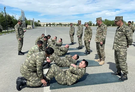 Readiness of Azerbaijani Army officers in Organization of Educational Work and Psychologist specialties checked