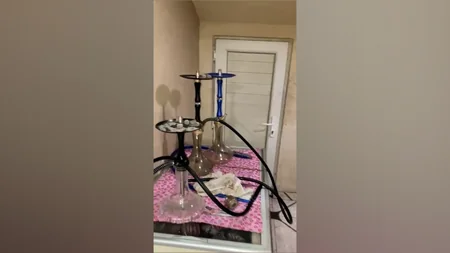 Abşeronda müştərilərə qəlyan təklif edən çay evi aşkarlandı