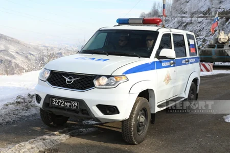 Xankəndi-Laçın yolunda sülhməramlıların 58 avtomobili maneəsiz hərəkət edib - YENİLƏNİB-7
