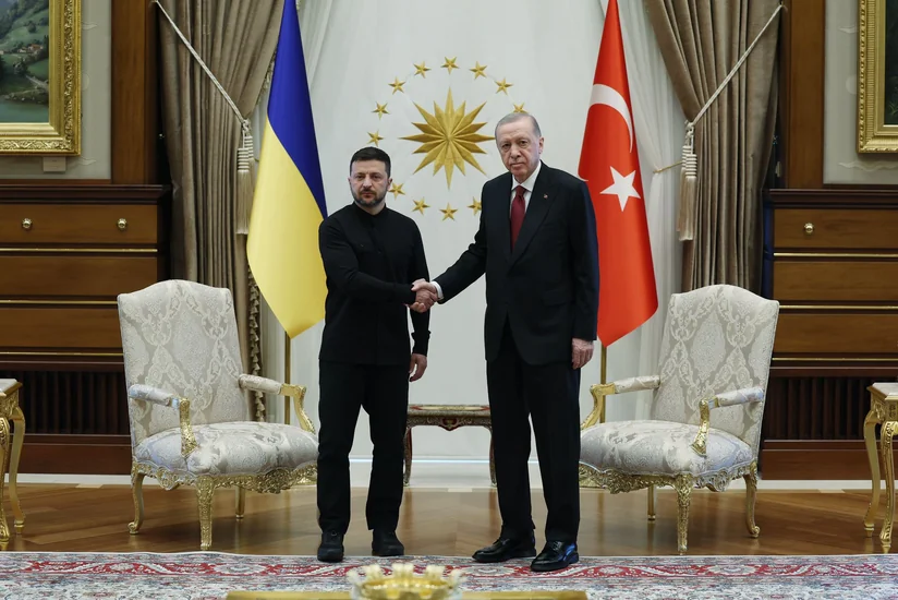 Ərdoğan və Zelenski arasındakı görüş başa çatıb - YENİLƏNİB