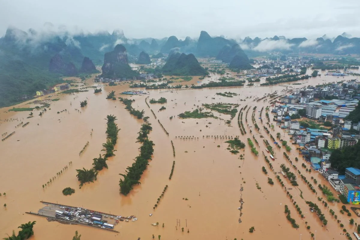 China: Over 70,000 people stranded in disaster zone due to heavy rains