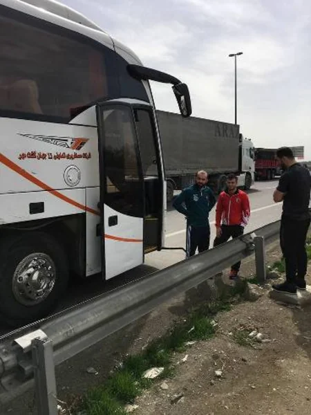 Türkiyənin güləş yığması İranda yol qəzasına düşüb