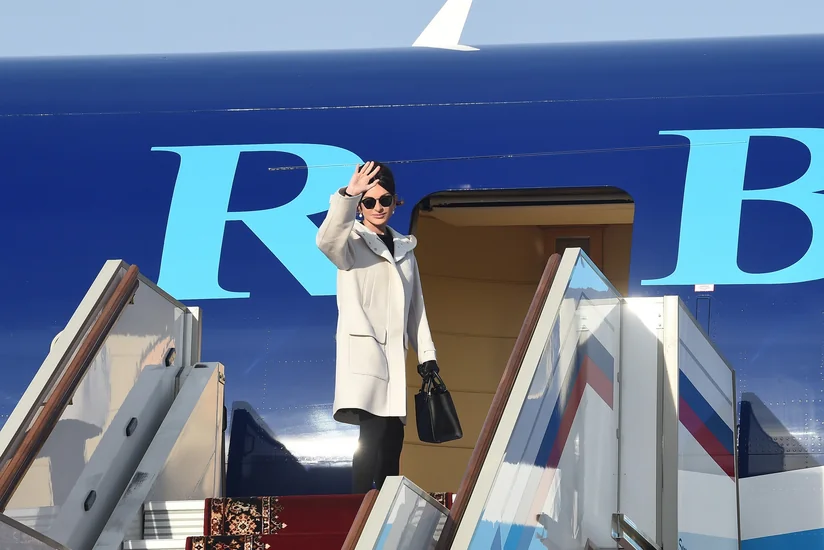 First Vice-President Mehriban Aliyeva completes official visit to Russia