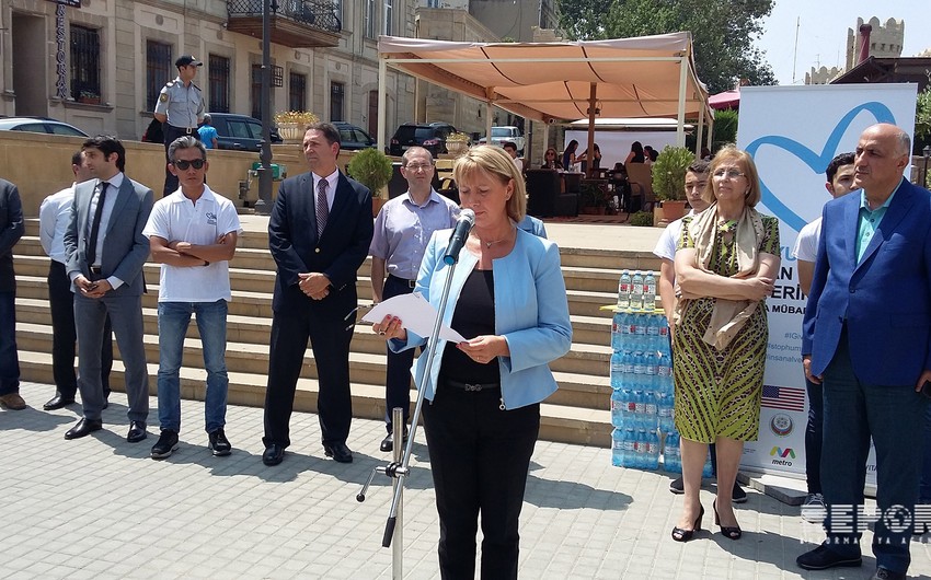 Mikaela Meredith: US and Azerbaijan work together to combat trafficking