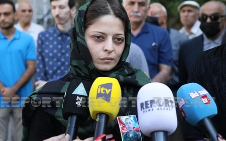 Bakıda Vətən müharibəsi şəhidinin xatirəsi əbədiləşdirilib
