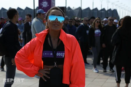 Heydər Əliyev Fondunun təşkilatçılığı ilə “Bakı Marafonu 2019” start götürüb - FOTO