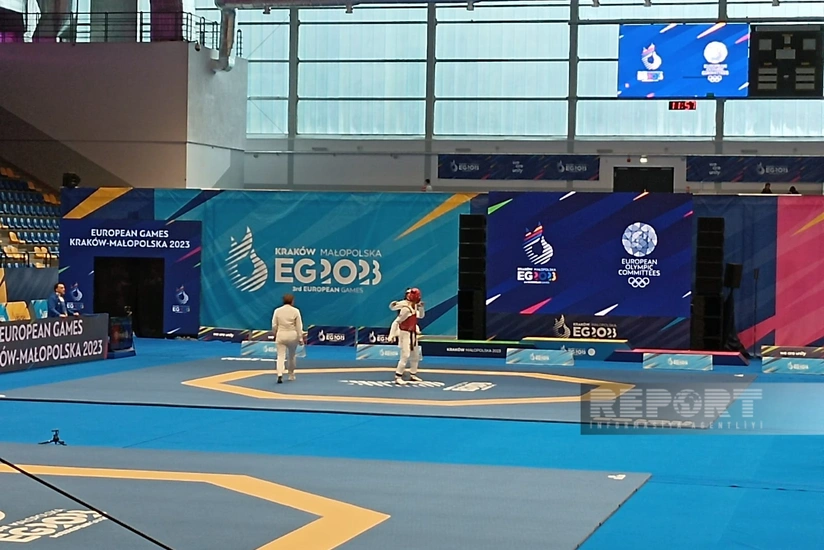 Avropa Oyunları: Azərbaycan taekvondoçusu məğlub olub