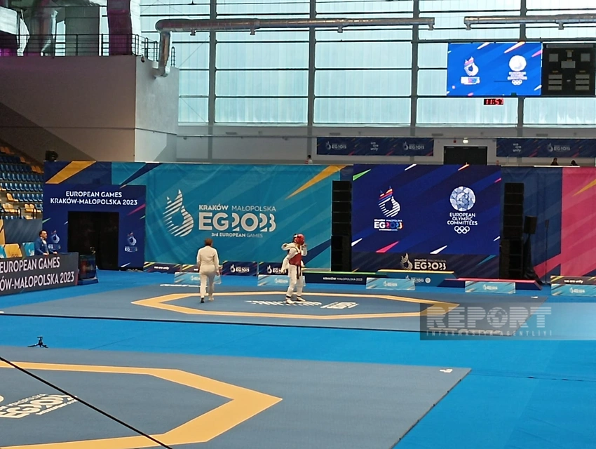 Avropa Oyunları: Azərbaycan taekvondoçusu məğlub olub